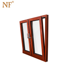 aluminium clad wooden window design